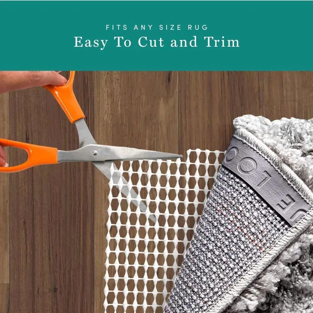 Unique Loom Anti-Slip All Surface Slim Indoor Use Large Rug Pad 82